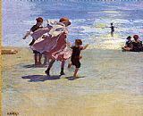 Brighton Beach by Edward Henry Potthast